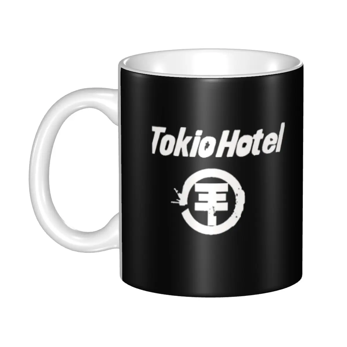 Tokio Hotel Band Logo Tazas de regalo para niños y adultos Novedad Música Taza de té Regalo para la oficina