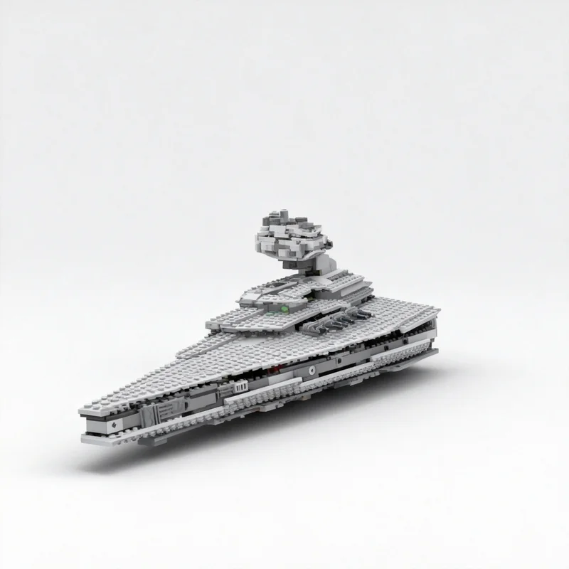 

1128Parts Sci Fi Star Destroyer Spaceship MOC Model Custom Puzzle DIY Assembly Building Blocks Toy For Birthday Collection Gifts
