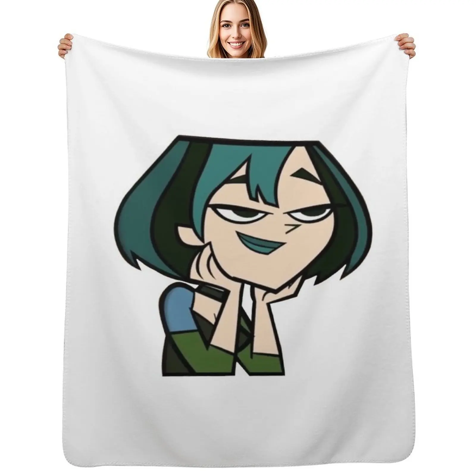 

Gwen - Total Drama Throw Blanket Decoratives sofa bed Decorative Sofas Flannels Blankets