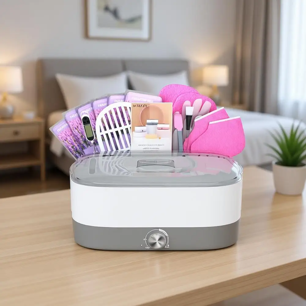 

Восковая ванна 4000 мл, подогреватель воска с сменными картриджами, питательный и увлажняющий, профессиональное спа-уход для мягкой и гладкой кожи