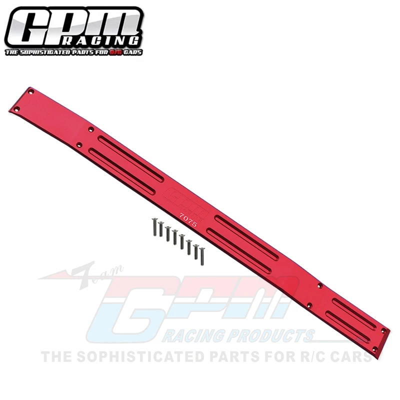 Placa de chasis de aluminio GPM 7075-T6 para TRAXXAS 1/6 4WD XRT 8S 78086-4