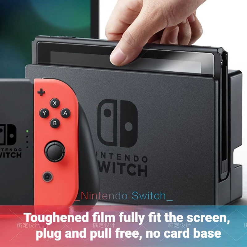 Confezione da 4 per Nintendo Switch NS proteggi schermo in vetro temperato vetro durezza 9H per nindos Switch Lite Nintend Screen Film