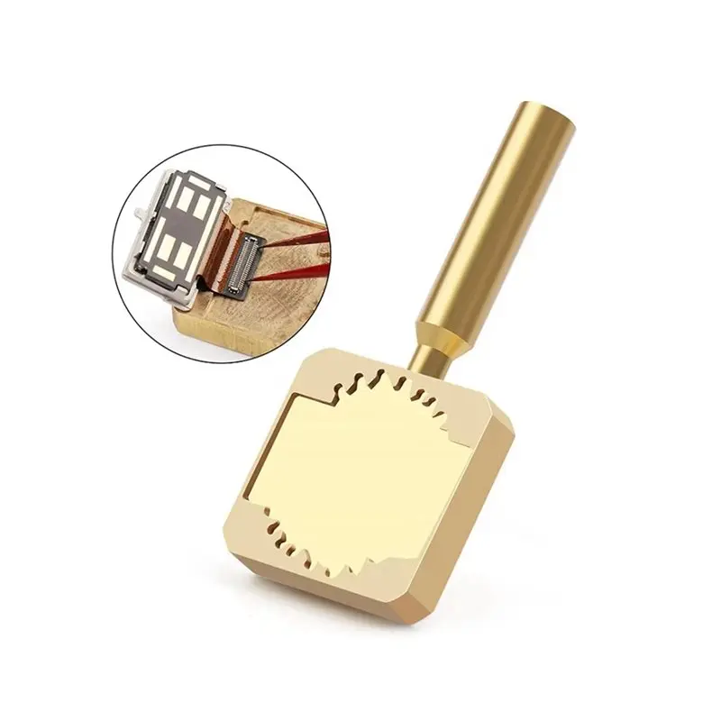 ABJN-For CPU For IC Chip Heating Platform 900M-T-T9 Pure Copper Miniature Solder Station Micro For Glue Removal Desolder Positio
