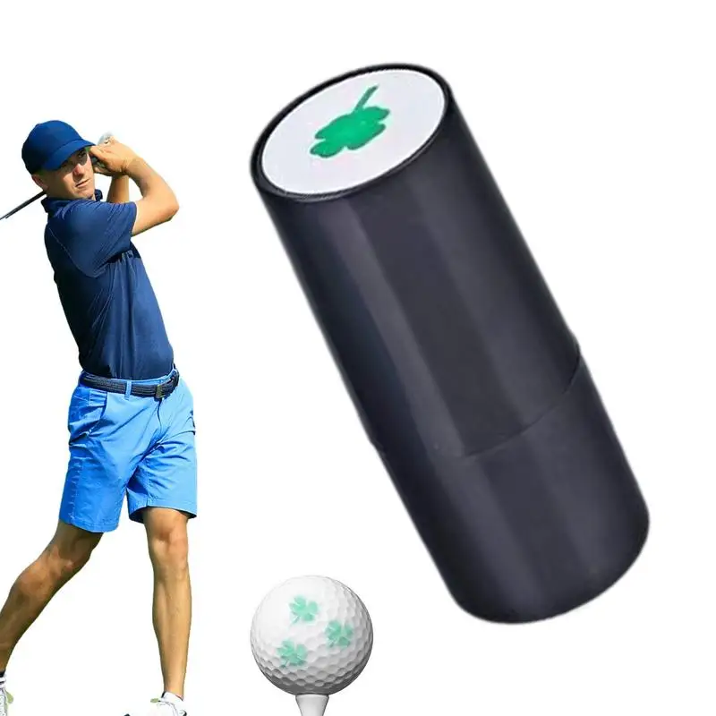 Golf Ball Stamper Quick Self-inking Golf Balls Stamping Tool Golf Supplies To Identify Golf Balls Golf Gifts For Golfer Husband