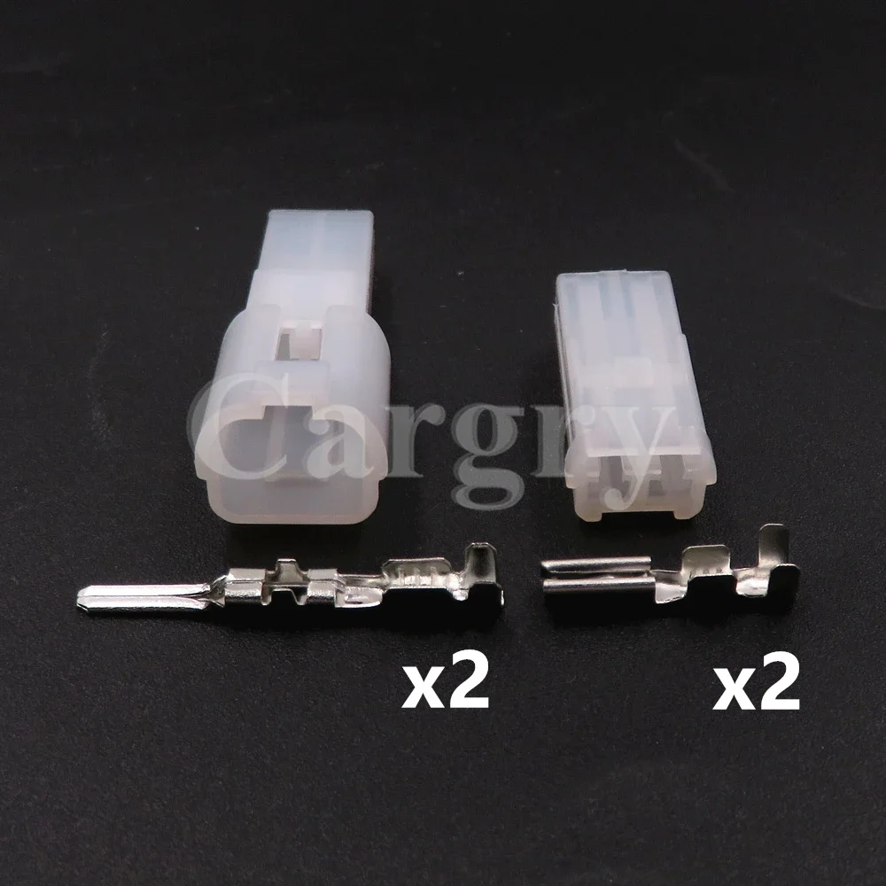 1 세트 2P 7122-1520 7123-1520 MG620074 AC 어셈블리 자동차 트위터 오디오 와이어 케이블 소켓 남성 여성 도킹 커넥터 썸네일 2