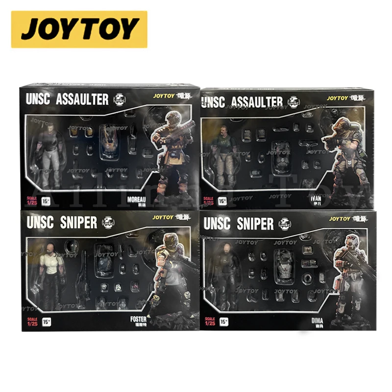JOYTOY 1/25 عمل الشكل UNSC قناص أنيمي لعبة مجسمة