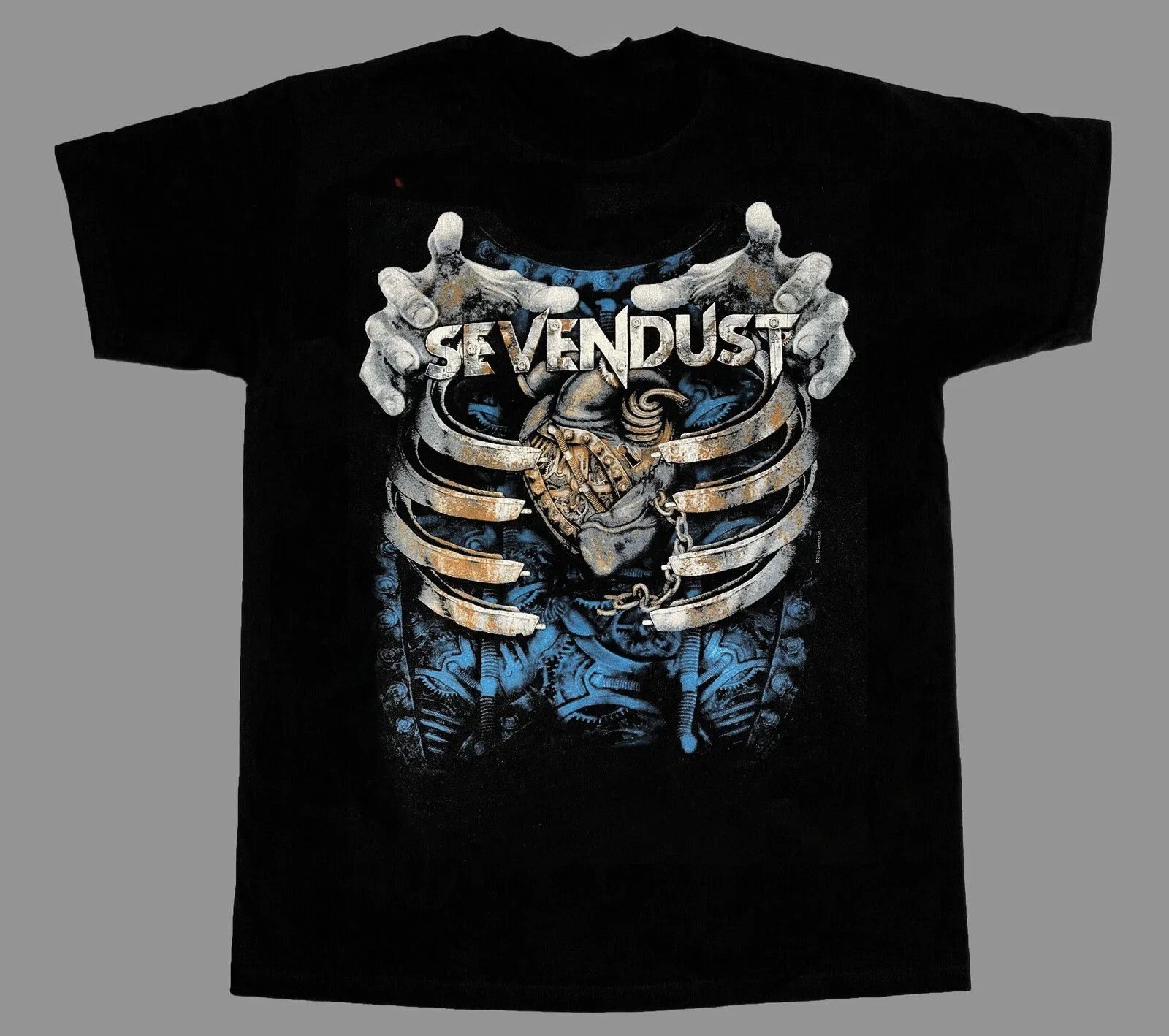 Rare Sevendust Band Gift For Fan Black S-2345XL Unisex T-shirt S3295