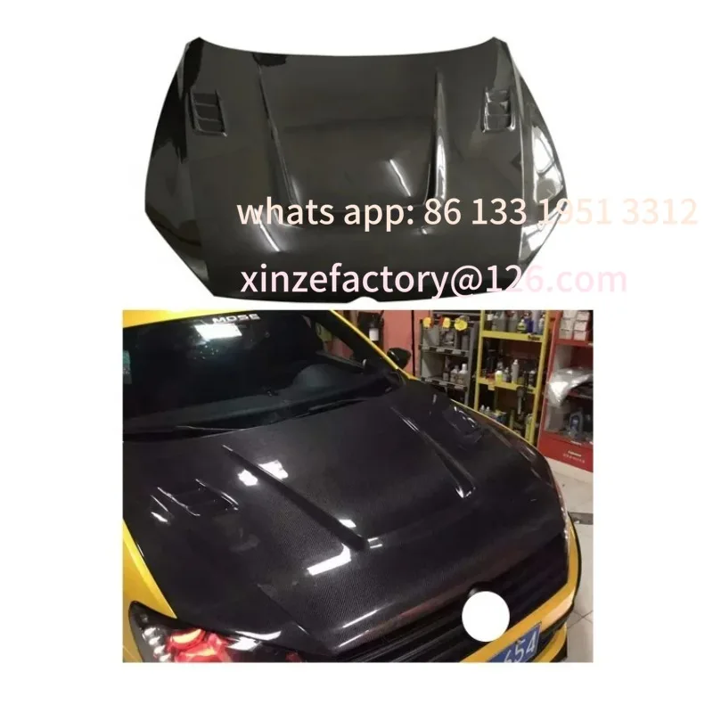 

Customizable Factory Sales C Style Engine Hoods Carbon Fiber Hood Bonnet for VW Passat 2012-2015
