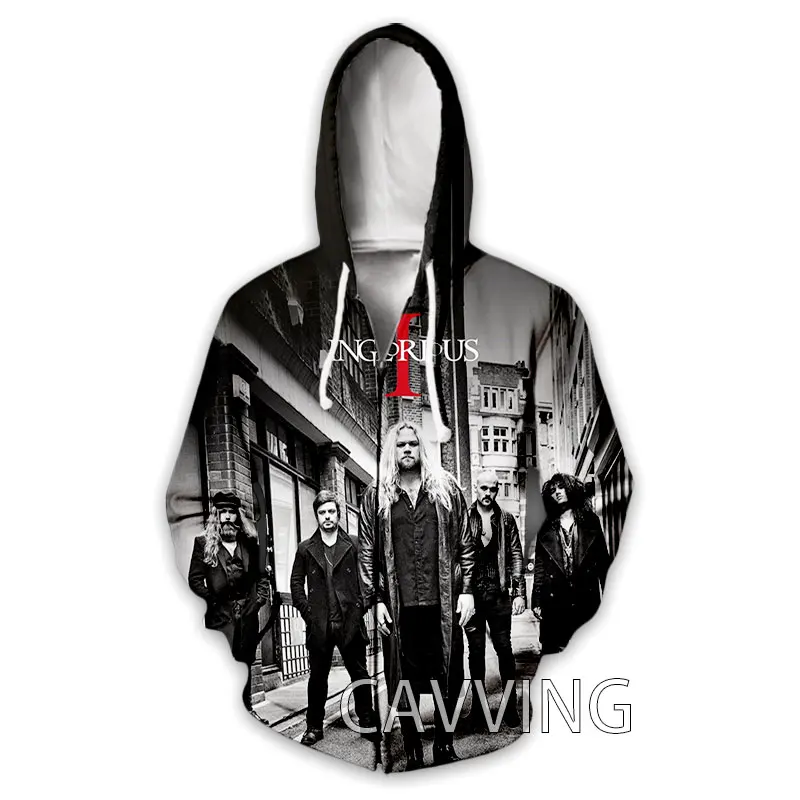 

CAVVING 3D Printed Inglorious Band Zipper Hoodies Zip Hooded Sweatshirt Harajuku Hoodie Sweatshirt for Men/women