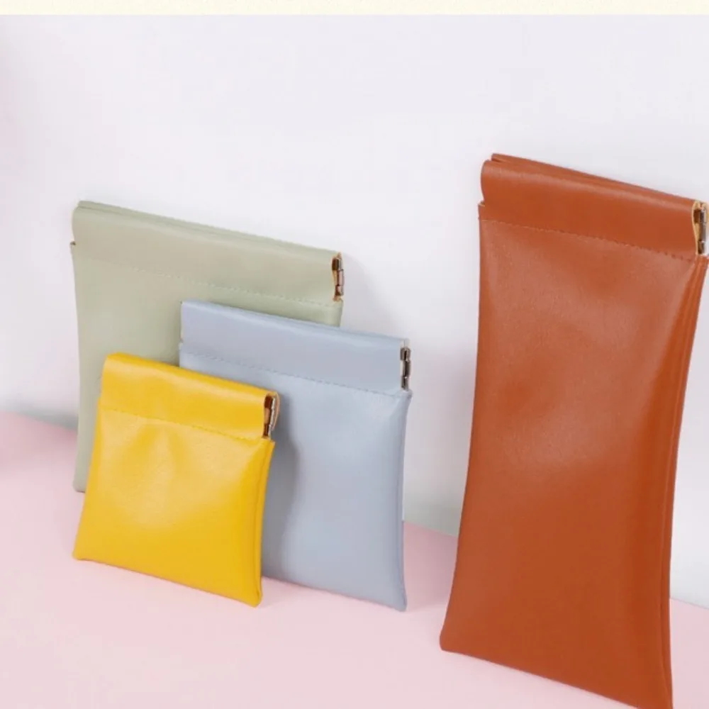 Mode automatisch sluitende datakabel opbergtas PU draagbare fragmenttas opbergtas reizen