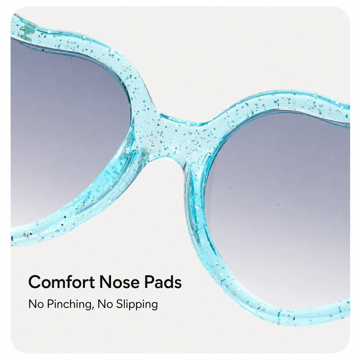 Heart Shaped Sunglasses Cute Glitter Fashion Sunglasses Kids Sunglasses Glitter For Outdoor Party Daily Sun Stage Performance