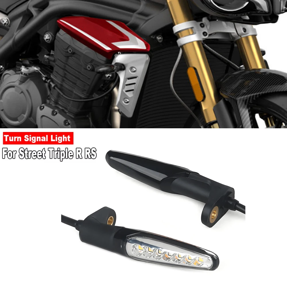 

New Motorcycle Accessories LED Turn Signal Light For Street Triple R RS Speed Triple 1200 RS Tiger 765 900 Indicator flash Lamp