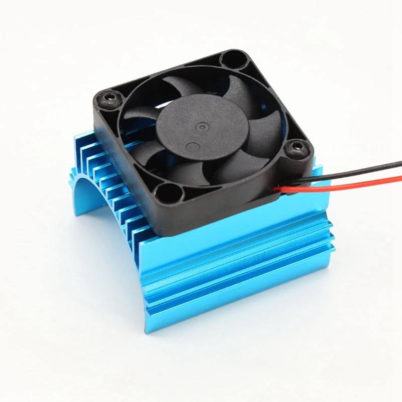 Suitable For 4074/4274/1515 Motor Universal Heat Sink Motor Heat Sink Plus Fan Heat Sink Set 1Pcs Random Color Easy Install