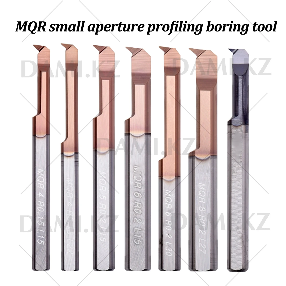 Tungsten Steel Single Head MQR Boring Tool MQR 3R0.1 L10 SBQR3 10L R0.2 Carbide Inner Hole Copy Process Small Hole Boring Tool