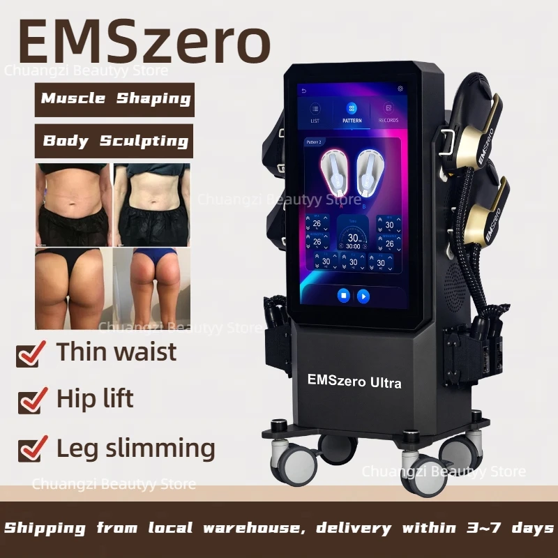 

New EMSzero 6500W Ems Body Muscle Sculpt Machine Build Muscle Stimulate Machine Pelvic Pads Available