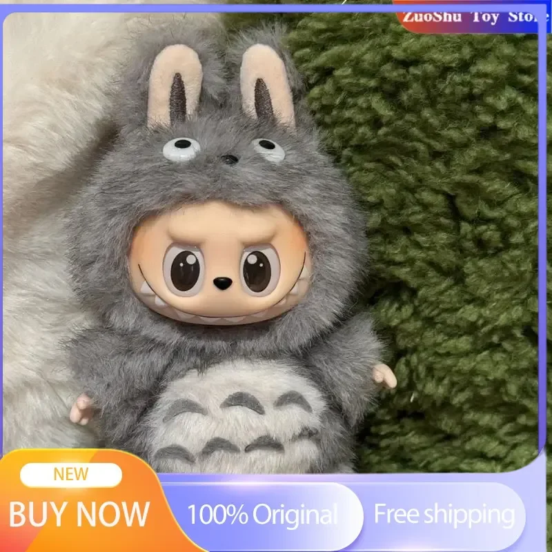 

Одежда для кукол Labubu, детская одежда 15/17 см, комплект с креветками Cat Tempura Fry, Kawaii V1 V2 V3, аксессуары для кукольной одежды без кукол
