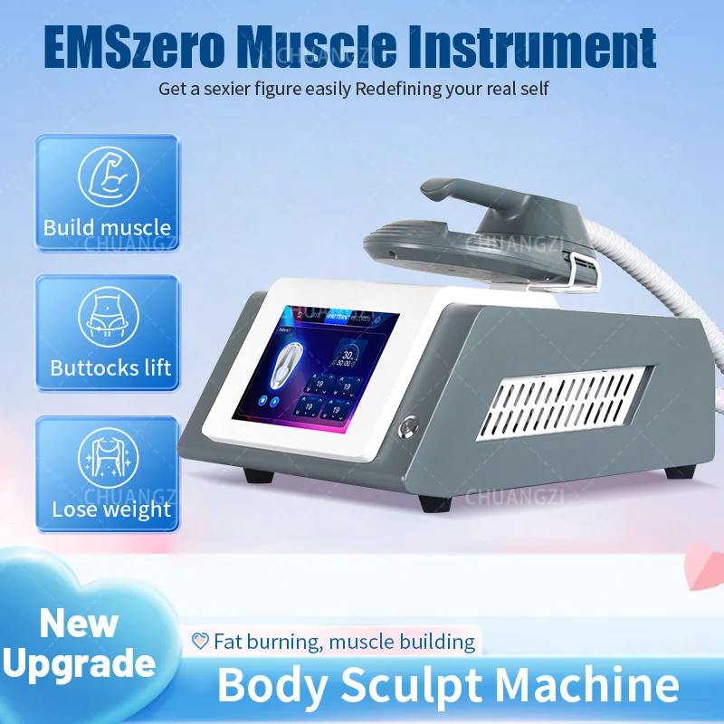 Portable Hot Sale New EMS ZERO RF 6000W EMS Muscle Stimulator Electronic Body Sculpting Machin Weight Loss