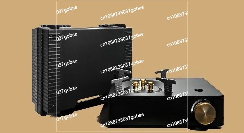 

Кассетная плита из американского черного золота с тремя головками, мощная удобная для кипячения воды, заваривание кофе, сковорода для обжарки, походная плита