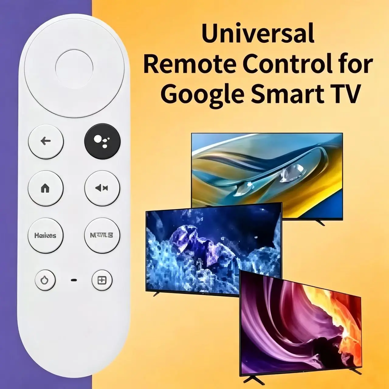 The G9N9N Remote Control can be Used as a Voice Remote Control to Replace the Google Chromecast Snow Streaming Player