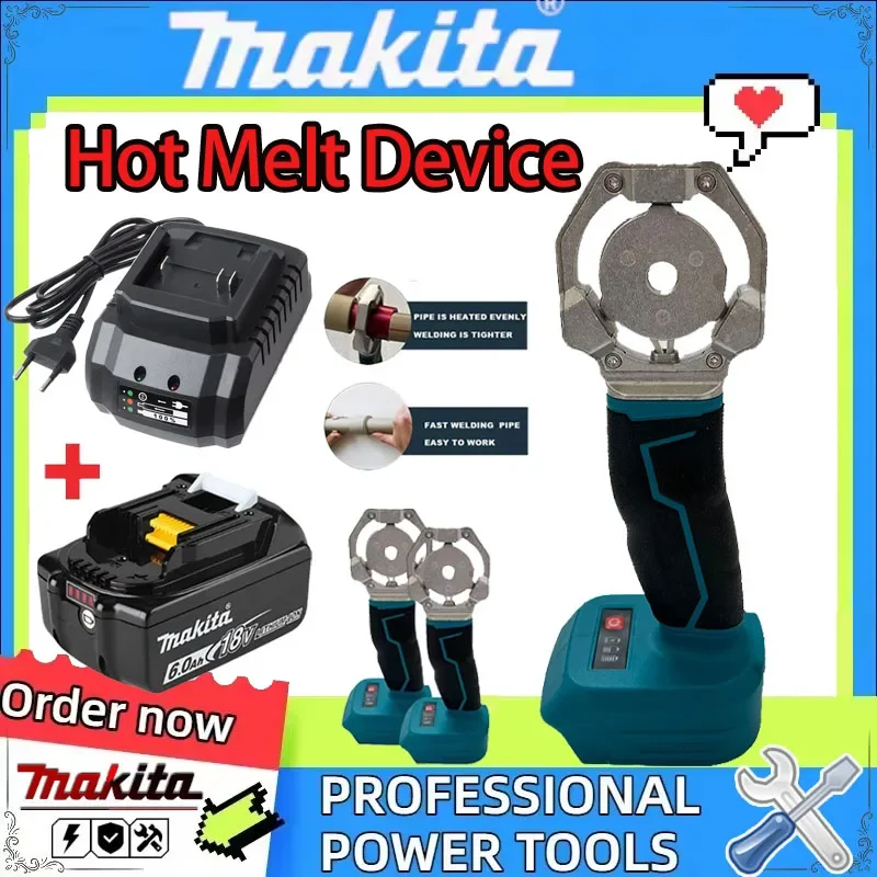

Makita Electric Pipe Welding Machine PP Heating Hot Melt Cordless Fuser PPR PE Soldering Iron Plastic Tube