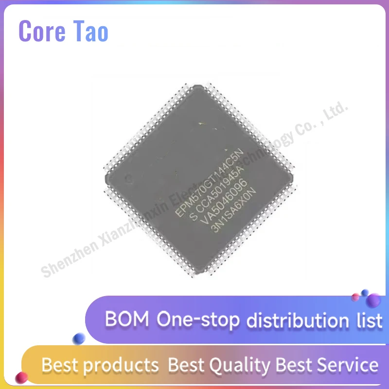 

1pcs/lot EPM570GT144C5N EPM570GT144I5N EPM570GT144 C5N I5N QFP144 Programmable gate array chips in stock