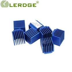 LECOMPANY GE-Dissipateurs thermiques pour moteur pas à pas, pièces d'imprimante 3D, pour TMC2100 LV8729 DRV8825 Drive Tech, 4 pièces/lot