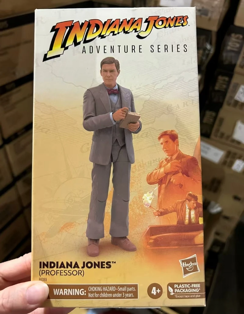 

In Stock Original Hasbro Indiana Jones Adventure Series Professor Henry Jones Action Figure Model Toy Collection Boys Gifts