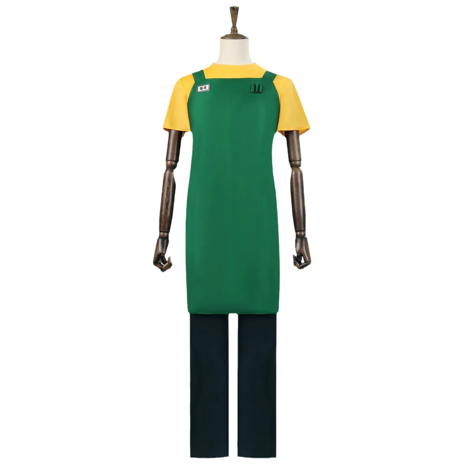 

New Anime "Sakamoto's Daily Life" C-Server Killer Sakamoto Taro Cosplay Costume Anime-style Apron For Cosplay
