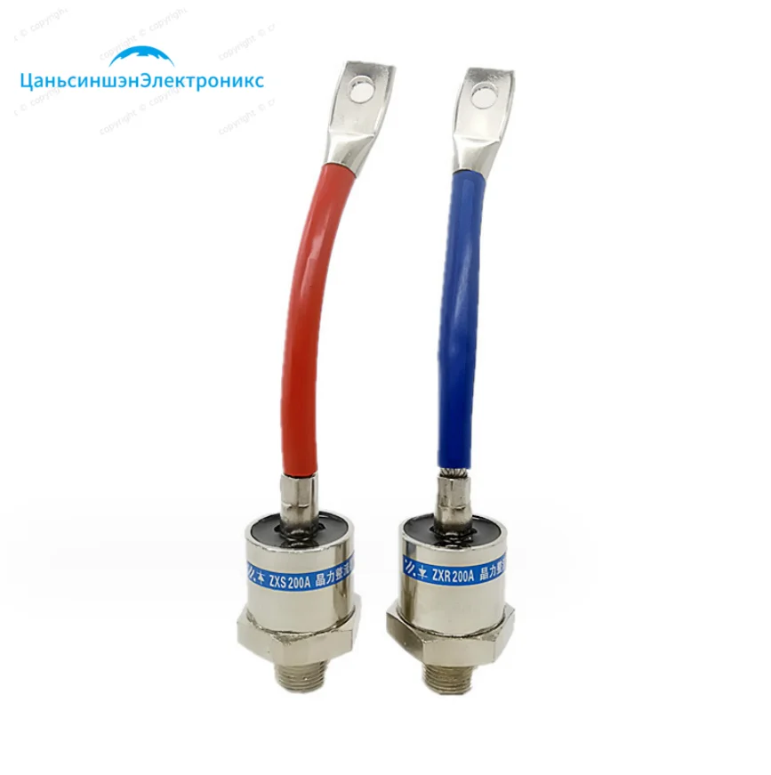 ZXS200A positive electrode ZXR200A negative electrode fine thread 20MM generator rectifier rotary diode 200A1200V pairing
