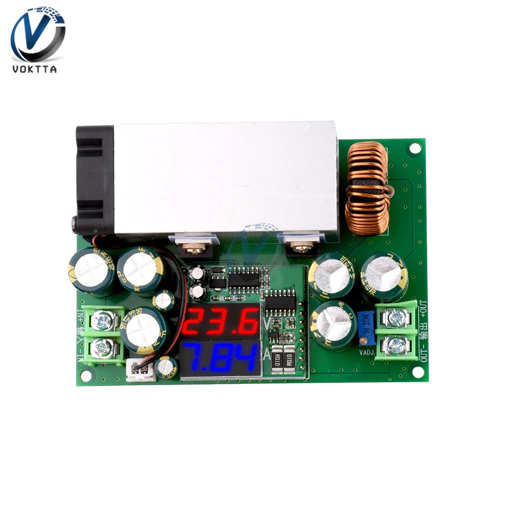 DC-DC Step Down Module DC 12-80V to 5-48V Buck Converter Power Supply Module Adjustable Voltage Current Regulator Transformer