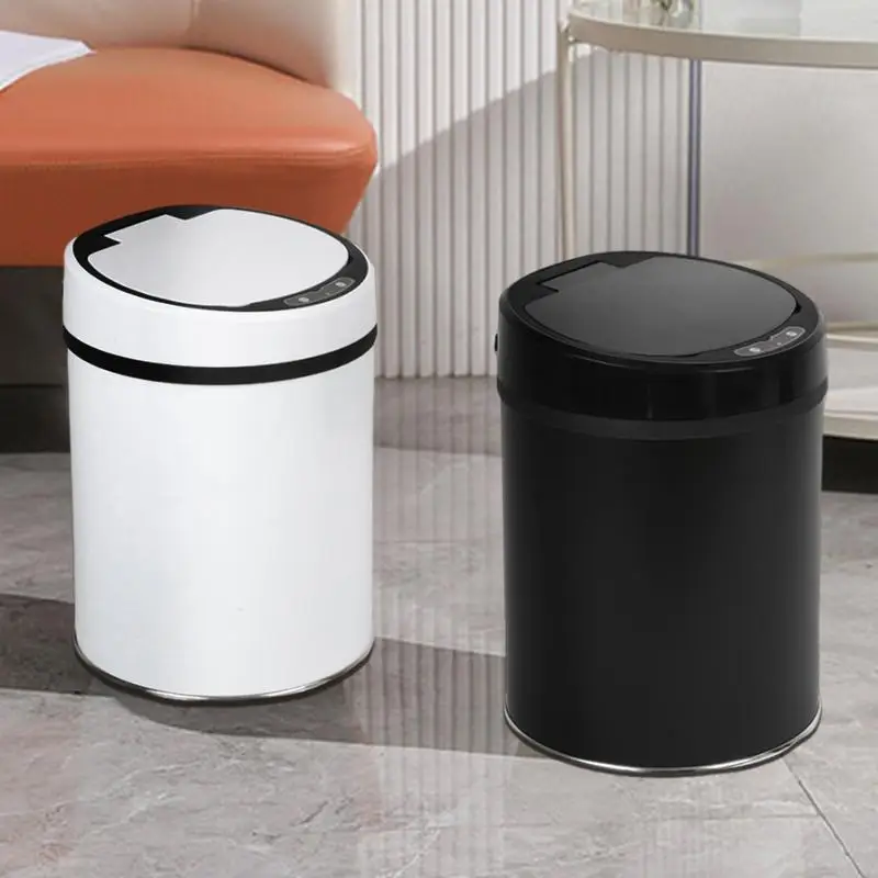 Automatic Motion Trash Can Automatic Trash Can Motion Sensor Touch Control Trash Bin With Waterproof Lid Home And Hotel Use For