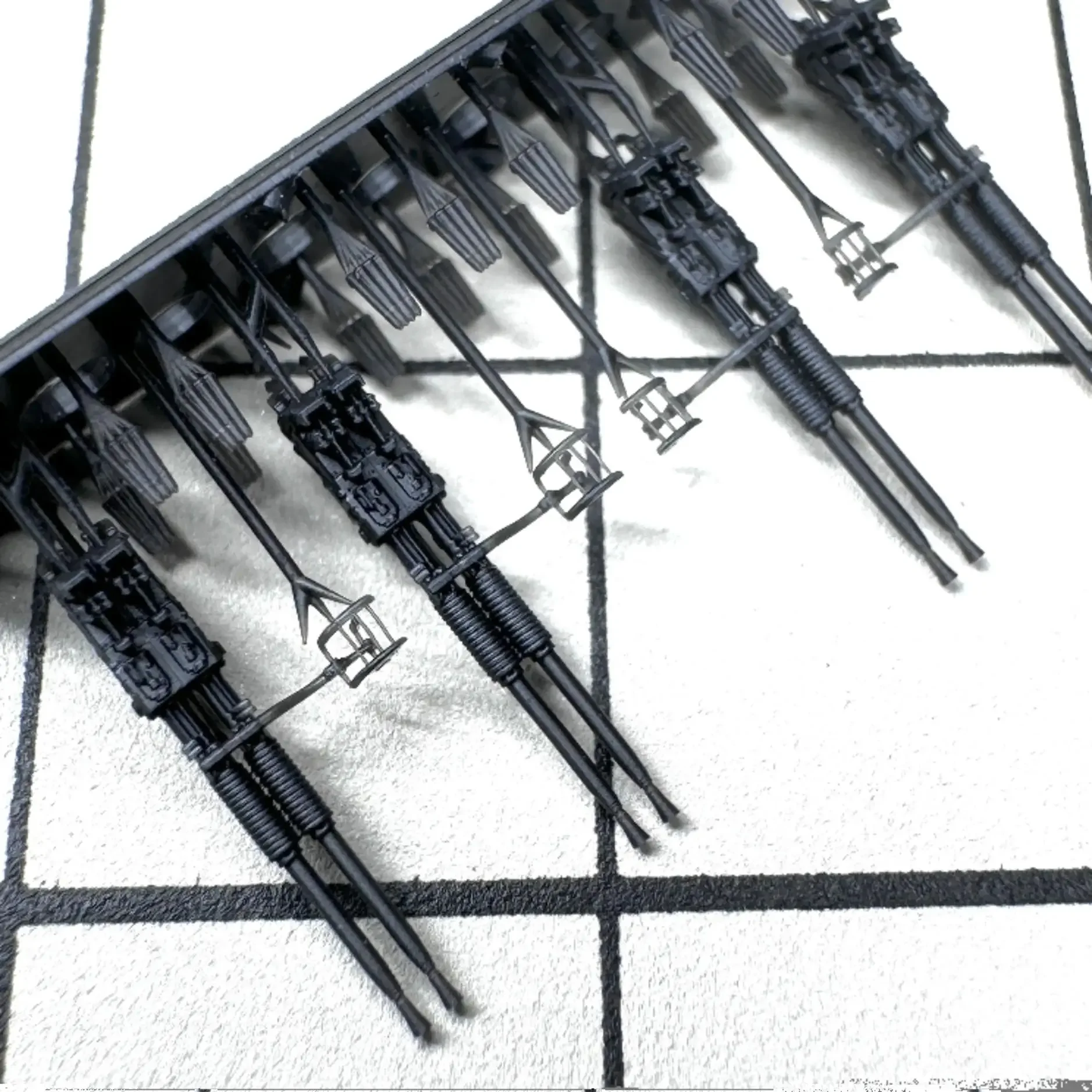 

MUYI MODEL 1/350 M350001 USN BOFORS 40MM QUADRUPLE MOUNT GUNS 3D Print Part