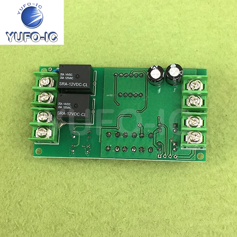 Free Ship 3pcs 12V Motor Forward And Reverse Control Board Drive Board Delay Timing Relay Programmable