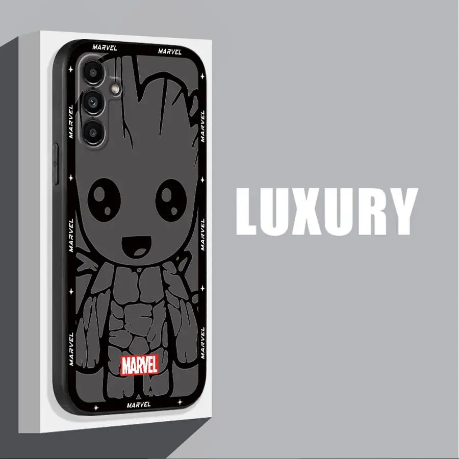 Marvel Spiderman Ironman phone Case for Samsung A10s A20 A50 A50s A70 A70s 02s A03 Core A03s A04 A04e A06 A13 A14 A15 A16 4G 5G