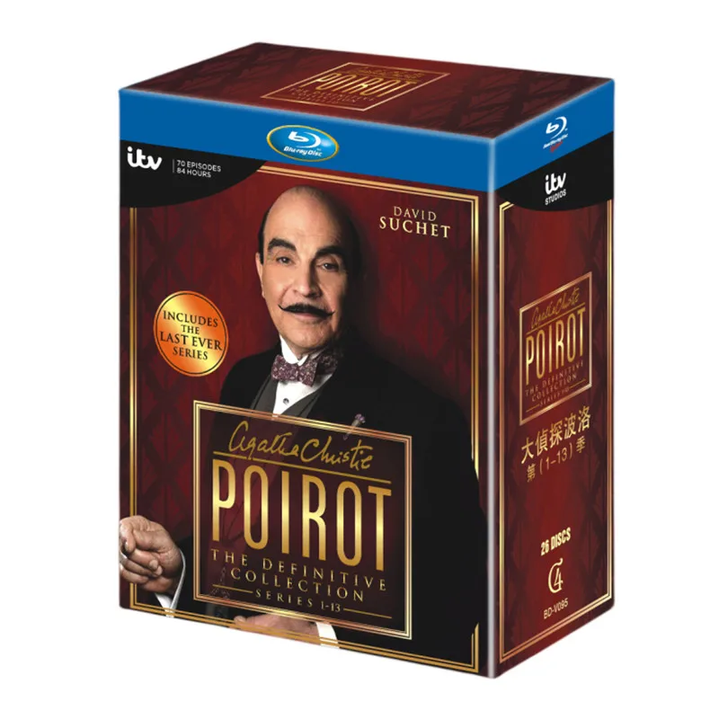 

Agatha Christie's Poirot Season 1 to 13 Blu-ray Disc