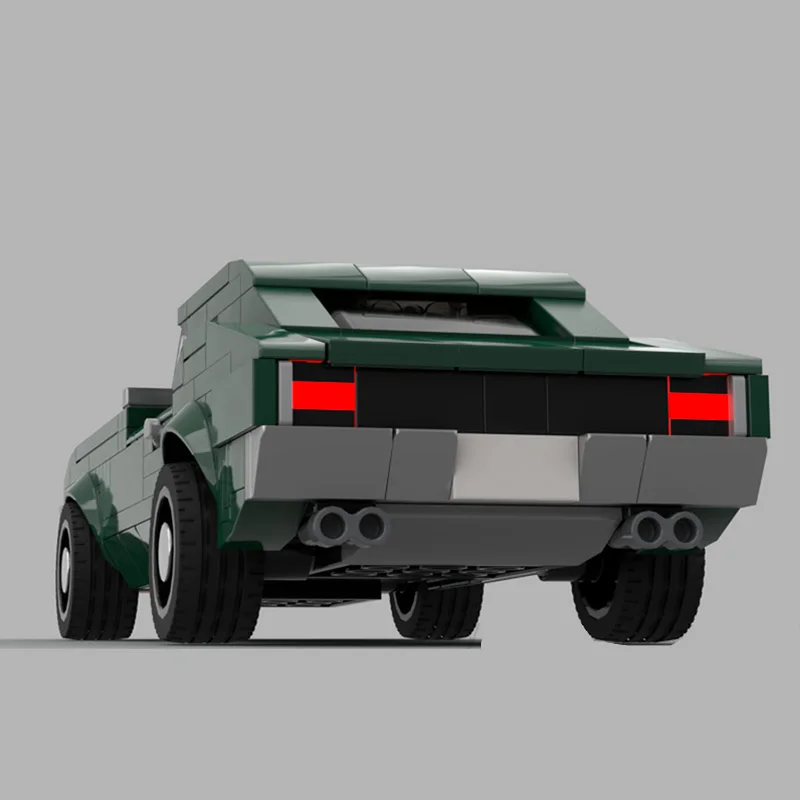 Geschwindigkeit Racing Auto Modell MOC Gebäude Ziegel Nova SS Amerikanischen Muscle Car Modulare Technologie Geschenke Urlaub Montieren Kinder Spielzeug