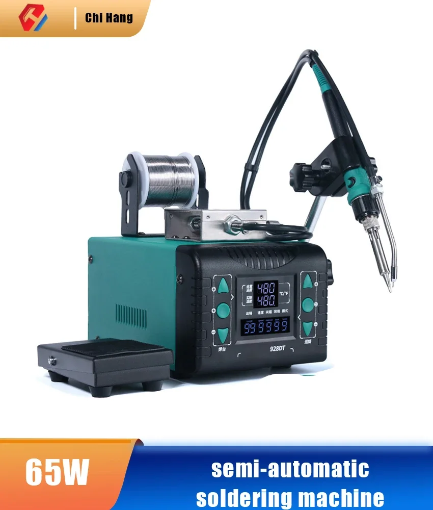 928DT High-power Automatic Soldering Machine Foot-operated Iron Soldering Tool Spot Welding Machine Soldering Station