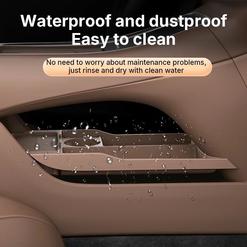 2026 For Leap C11 Silicone Center Console Below Storage Box Leapmotor C11 Central Control Organizer Mat Car Interior