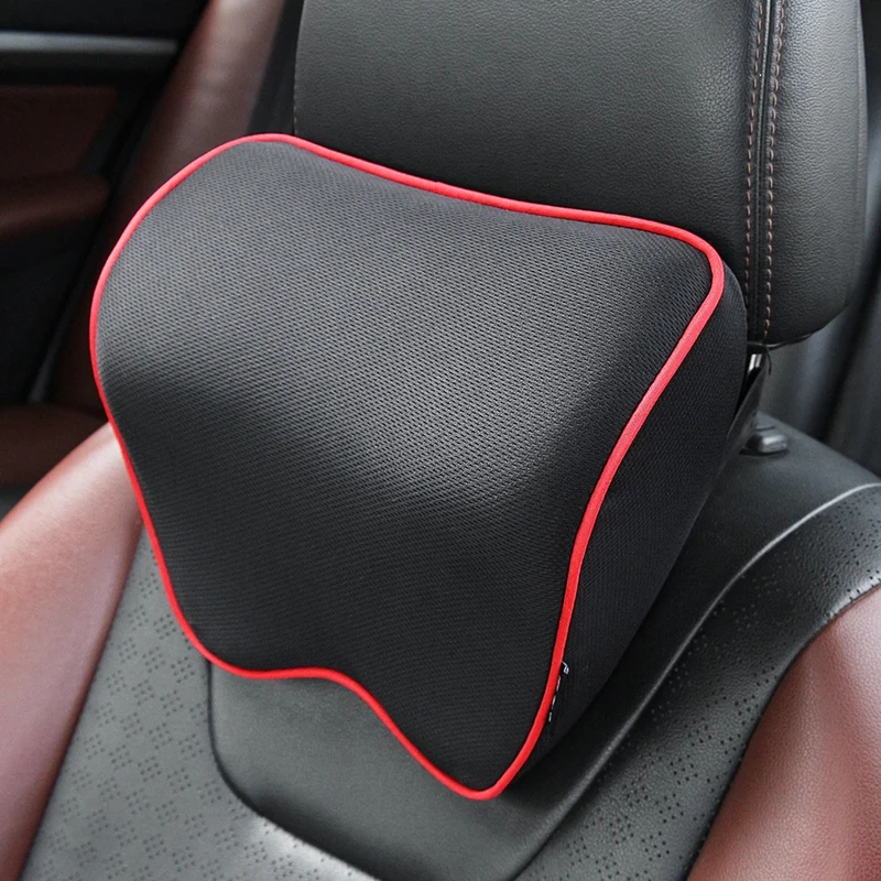 Universal Car Neck Headrest Pillow Memory Foam Head Adjustable Pillows For Benz Auto Seat Headrest Support Neck Car Accessory