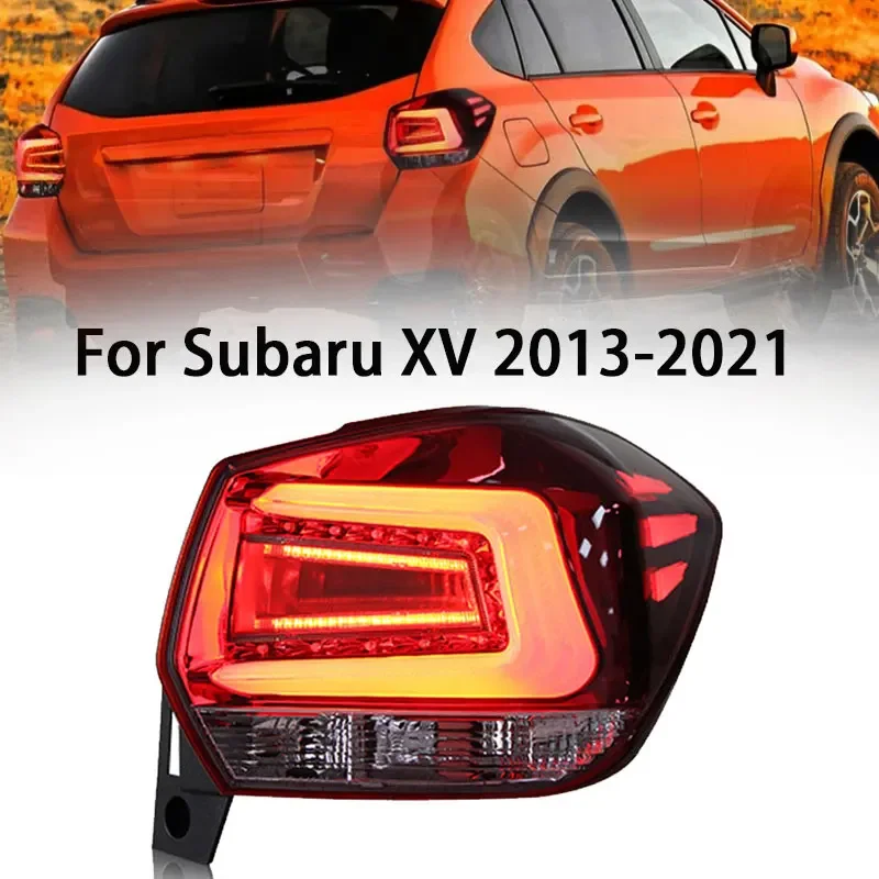 Tail Lamp for Subaru XV 2013-2021 Car Accessories Animation LED Trailer Lights TailLamp Rear DRL Signal Automotive Plug And Play