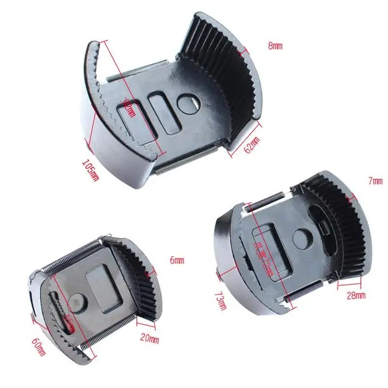 Universal Adjustable Two-Jaws Oil Filter Wrench Filter 60-80mm Filter Wrenches Remover Steel Fuel Cast Two-Claw