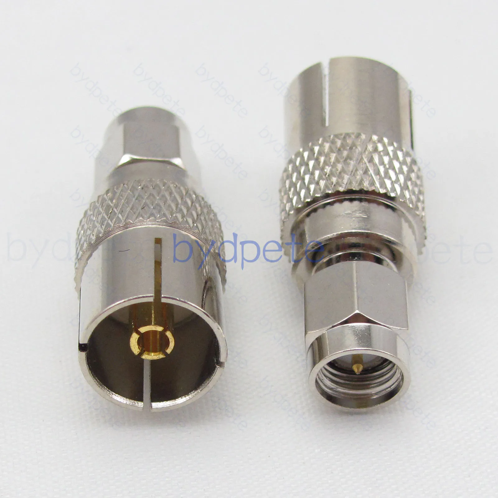 

TV Female Jack to SMA Male Plug Straight RF Connector Adapter for Antenna Tanger