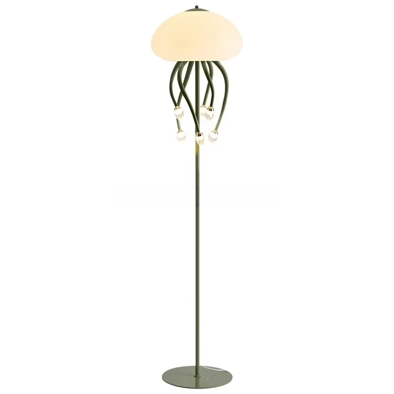 Emitting Diode Corner with Remote Control Personality Creative Sofa Decoration Nordic Jellyfish Standing Light Floor Light