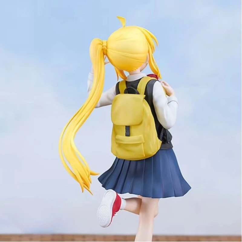 21 cm BOCCHI DE ROCK Ijichi Nijika Anime Mooi Meisje Handgemaakte Model Actiefiguren Desktop Case Decoratie Ornament Gift