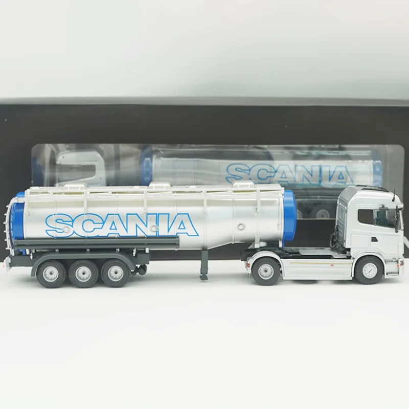 Pressofuso in scala 1:50 in lega R420 petrolio camion da trasporto modello prodotto finito simulazione collezione di giocattoli regalo display statico