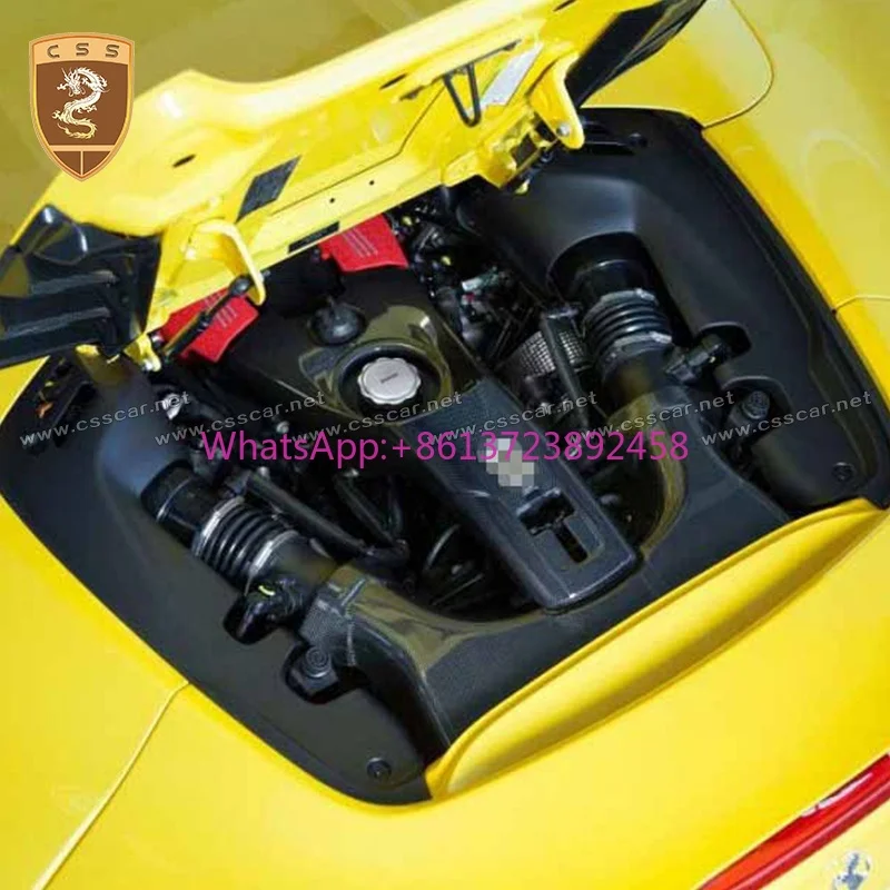 

Carbon Fiber Engine Interior Trims Suitable for Ferrari 488 GTB Carbon Fiber Air Filter