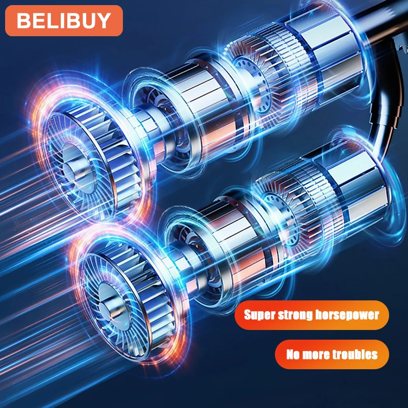 BELIBUY سيارة لاسلكية ضاغط الهواء مضخة هواء مضخة نفخ الإطارات الكهربائية للدراجات النارية دراجة قارب كرات الإطارات التلقائية نفخ