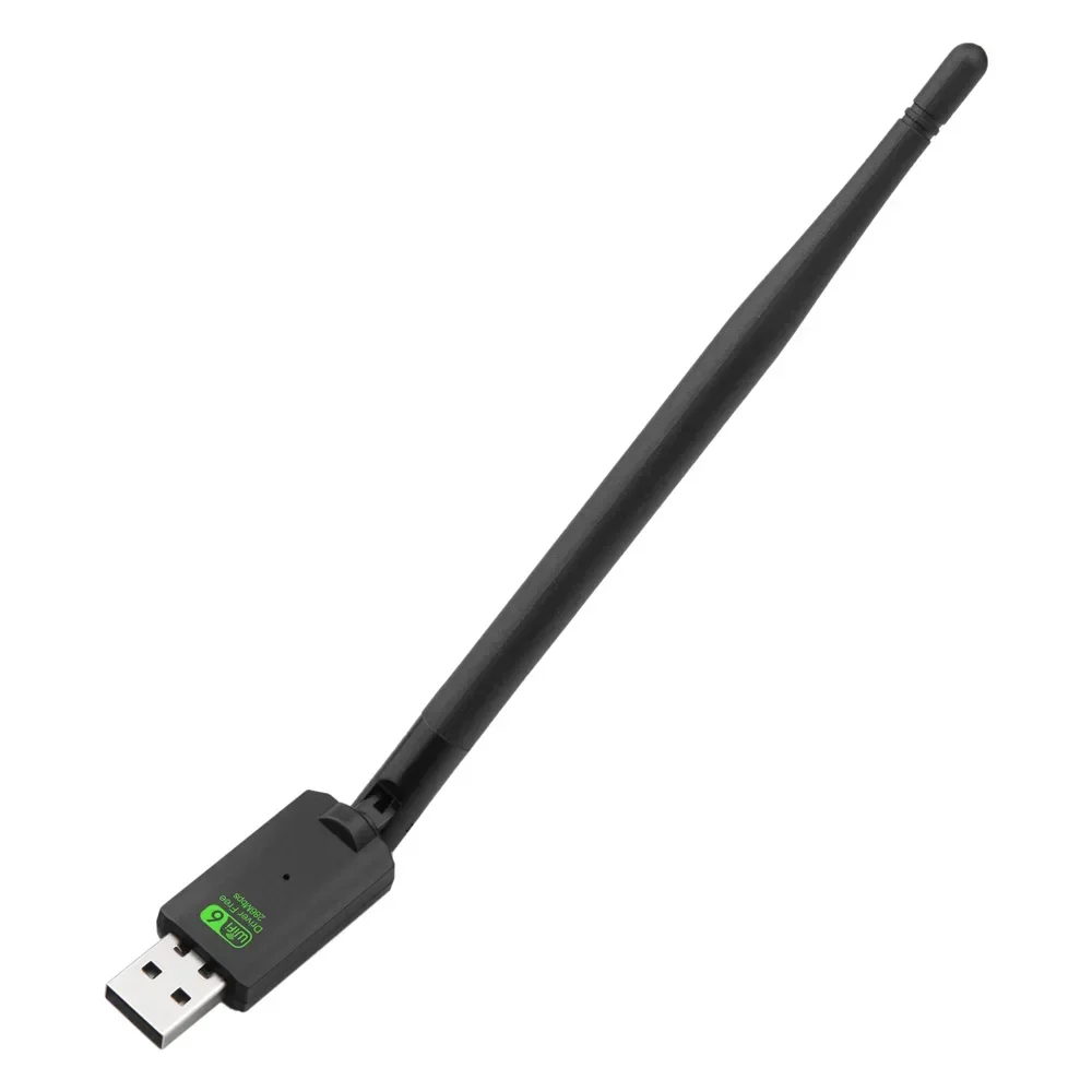 PC 노트북용 무선 리시버 안테나 카드, 네트워크 동글, 윈도우 7 8/10, 300Mbps, 802.11n, USB2.0, 2.4Ghz