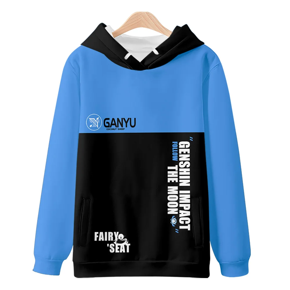 

2026 Genshin Impact game surrounding carved clear short sleeve shirt summer animation anime loose size half sleeve clothes tide