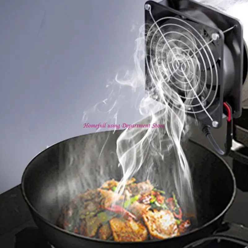 Exhaust Fan 120mm 12V 2.7A Air Exhaust Extractor Fan for Soldering Exhaust Blower